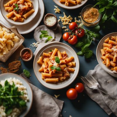 Rigatoni con la pajata