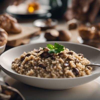 Risotto ai funghi porcini