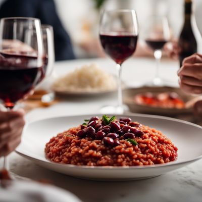 Risotto al vino rosso