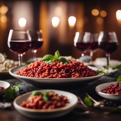 Risotto al vino rosso