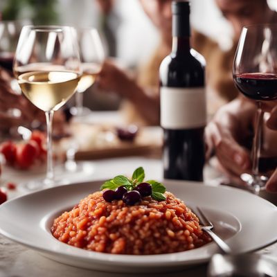 Risotto al vino rosso