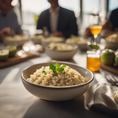 Risotto con le mele