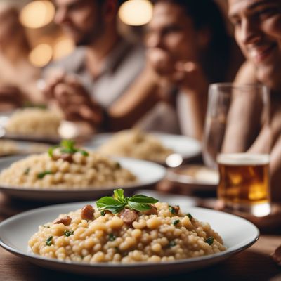 Risotto con le salamelle