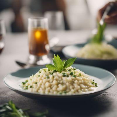 Risotto panna e porri