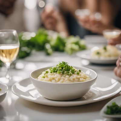 Risotto panna e porri