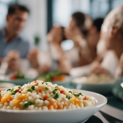 Risotto tricolore