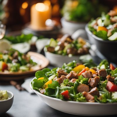 Salade chaude aux gésiers