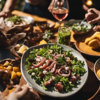 Salade de poulpe (Languedoc)