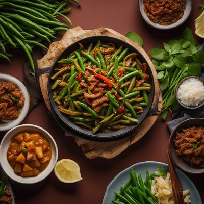 Saltado de vainitas