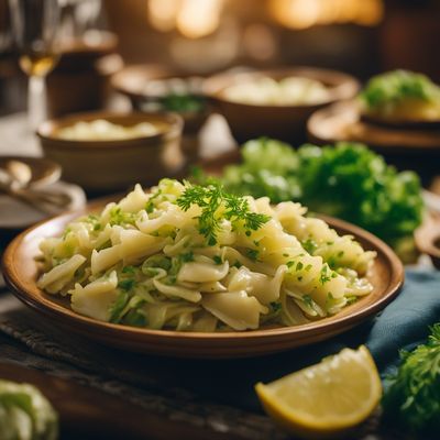 Saltfish with Cabbage