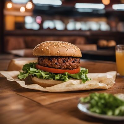 San Antonio Bean Burger