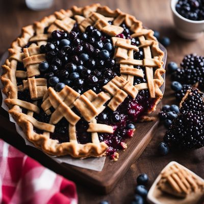 Saskatoon Berry Pie