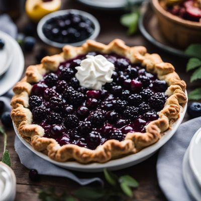 Saskatoon Berry Pie