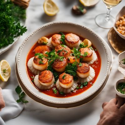 Scallops à la Provençal