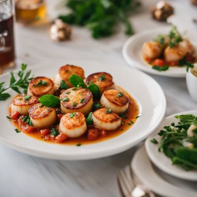 Scallops à la Provençal