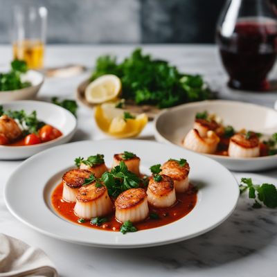 Scallops à la Provençal