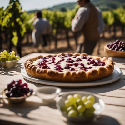 Schiacciata con l'uva