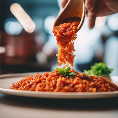 Sizzling Rice in Tomato Sauce