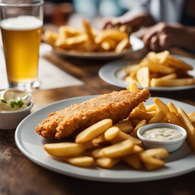 Skate Fish and Chips