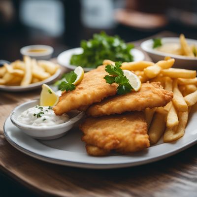 Skate Fish and Chips