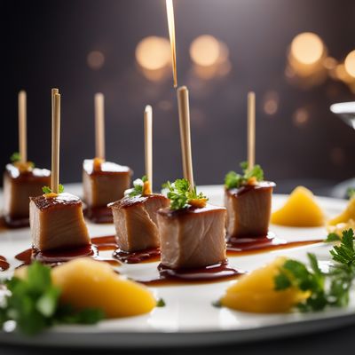 Skewered Goose Liver