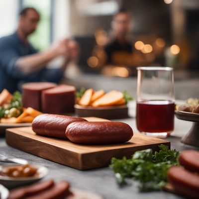 Smoked Bologna Sausage