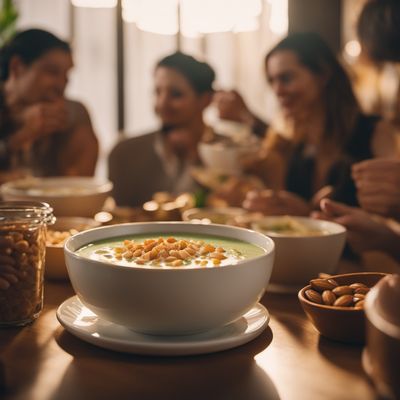 Sopa de almendras