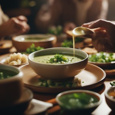 Sopa de cebollin