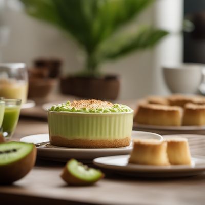 Soufflé au kiwi