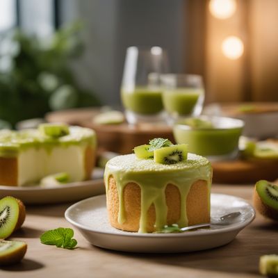 Soufflé au kiwi