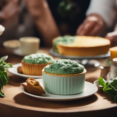 Soufflé aux épinards