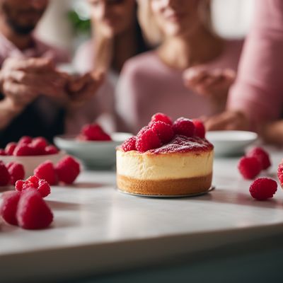 Soufflé aux framboises