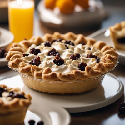 Sour Cream Raisin Pie