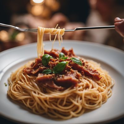 Spaghetti al guanciale