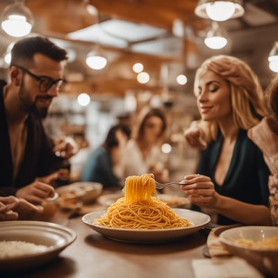 Spaghetti con la bottarga