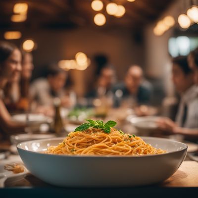 Spaghetti con la bottarga