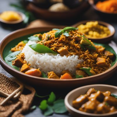 Sri Lankan Rice and Curry