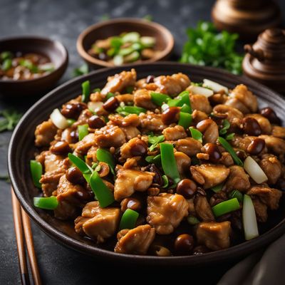 Stir-Fried Spring Chicken with Chestnuts