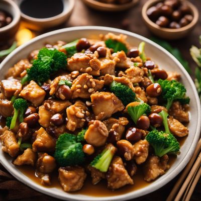 Stir-Fried Spring Chicken with Chestnuts