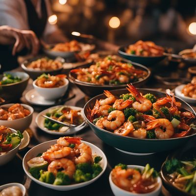 Stir-Fry Shrimps