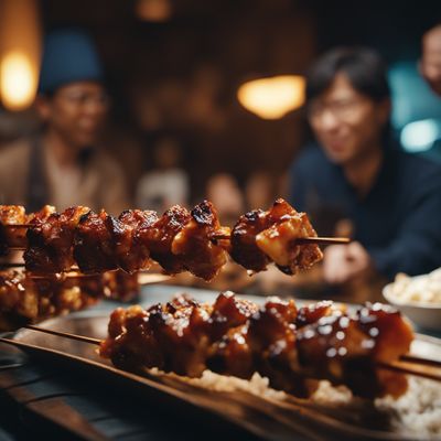 Sunagimo yakitori