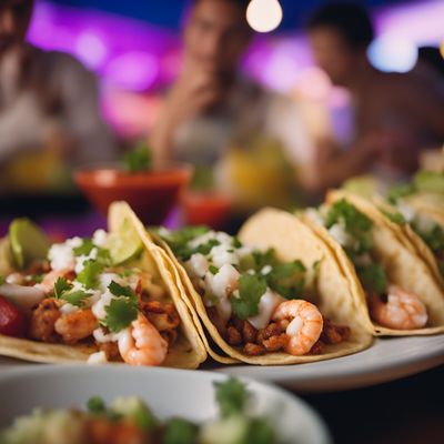 Tacos de camarones