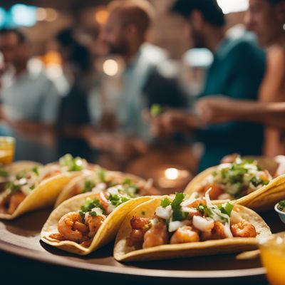 Tacos de camarones