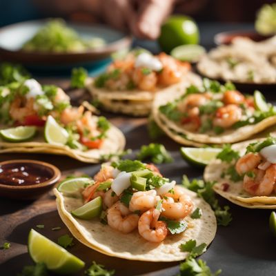 Tacos de camarones