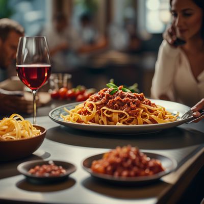 Tagliatelle al ragù alla Bolognese