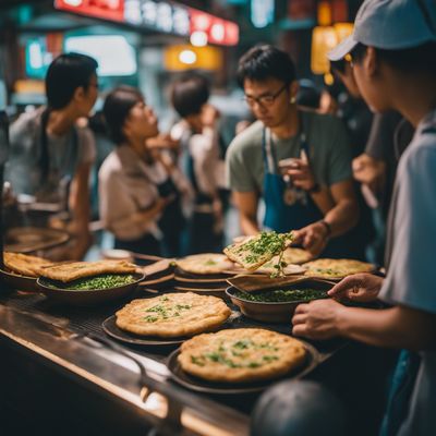 Taiwanese Scallion Pancake