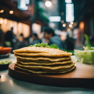 Taiwanese Scallion Pancake