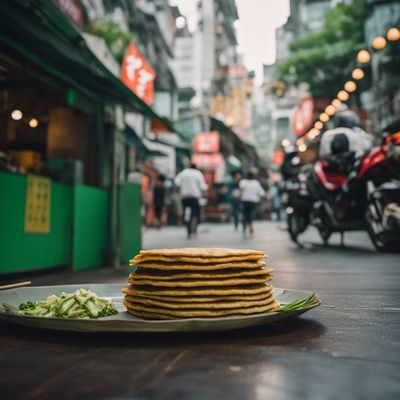 Taiwanese Scallion Pancake