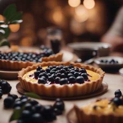 Tarte aux brimbelles