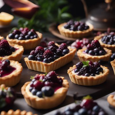 Tarte aux brimbelles